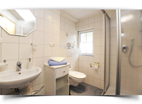 Badezimmer - Ferienwohnung Staffelberg